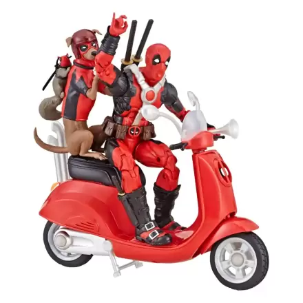 Deadpool Corps Marvel Legends Vehicle with Figure Deadpool with Scooter 15 cm product photo