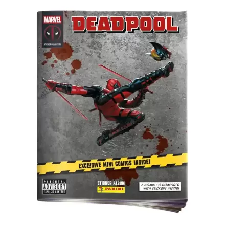 Deadpool Sticker & Trading Card Collection Album *German Version* termékfotója