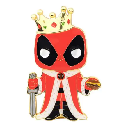 Deadpool POP! Enamel Pin King Deadpool 10 cm product photo