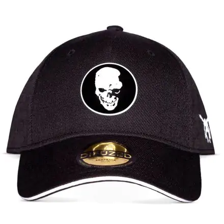 Death Note Curved Bill Cap Skull Graphic Rubber Patch product photo