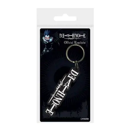 Death Note Rubber Keychain Logo 6 cm termékfotója