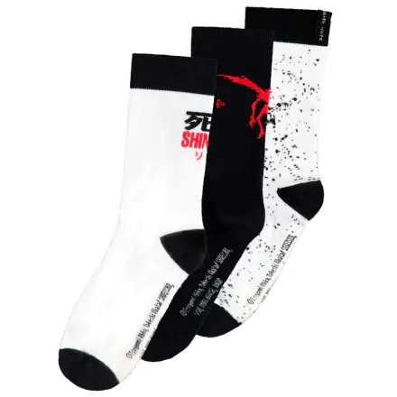 Death Note Ryuk Splash pack 3 socks termékfotója
