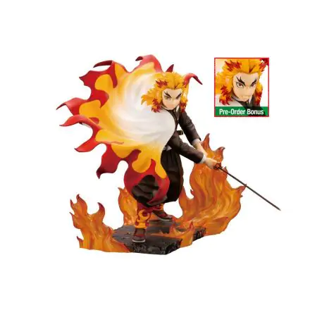 Demon Slayer: Kimetsu no Yaiba ARTFXJ Statue 1/8 Kyojuro Rengoku Bonus Edition 22 cm product photo