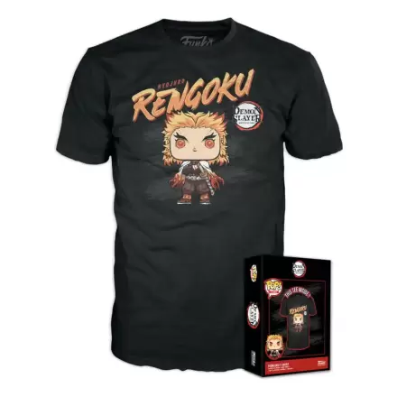 Demon Slayer: Kimetsu no Yaiba Boxed Tee T-Shirt Rengoku product photo