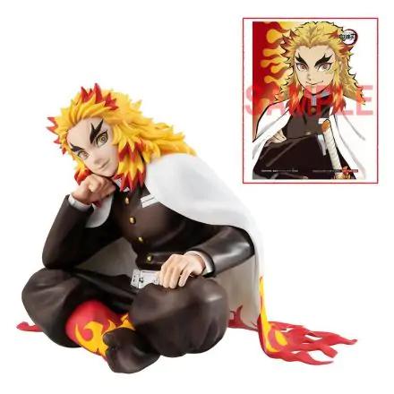 Demon Slayer Kimetsu no Yaiba G.E.M. PVC Statue Rengoku Palm Size Edition Deluxe 9 cm product photo
