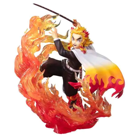 Demon Slayer Kimetsu No Yaiba Kyojuro Rengoku Flame Breathing 18cm product photo