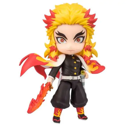 Demon Slayer: Kimetsu no Yaiba Figuarts mini Action Figure Kyojuro Rengoku (Flame Breathing) 9 cm product photo