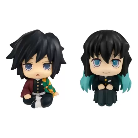 Demon Slayer: Kimetsu no Yaiba Look Up PVC Statues Giyu Tomioka Stupefied face Ver. & Muichiro Tokito Smile face Ver. 11 cm (with gift) product photo
