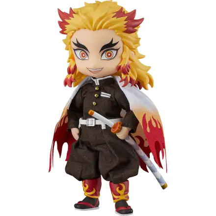 Demon Slayer: Kimetsu no Yaiba Nendoroid Doll Figure Kyojuro Rengoku 14 cm termékfotója