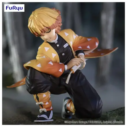 Demon Slayer: Kimetsu no Yaiba Noodle Stopper PVC Figure Agatsuma Zenitsu 10 cm product photo
