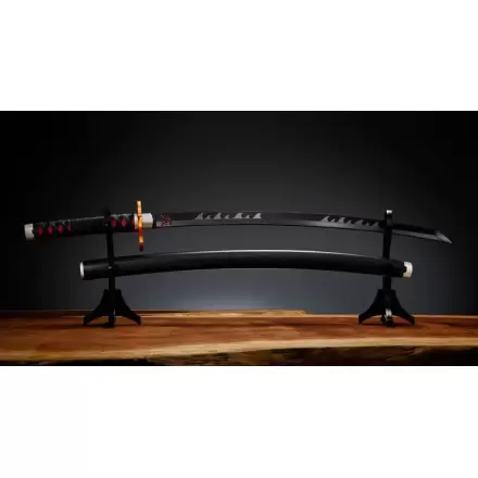 Demon Slayer: Kimetsu no Yaiba Proplica Replica 1/1 Nichirin Sword (Tanjiro Kamado) Kyojuro Rengoku´s Sword Gueard Ver. 88 cm termékfotója