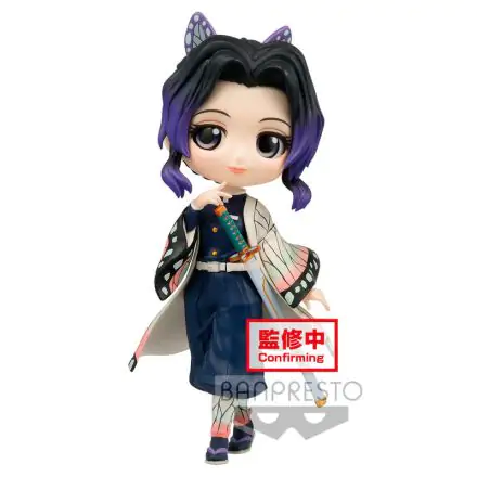 Demon Slayer Kimetsu no Yaiba Q Posket Mini Figure Shinobu Kocho Ver. A 13 cm product photo