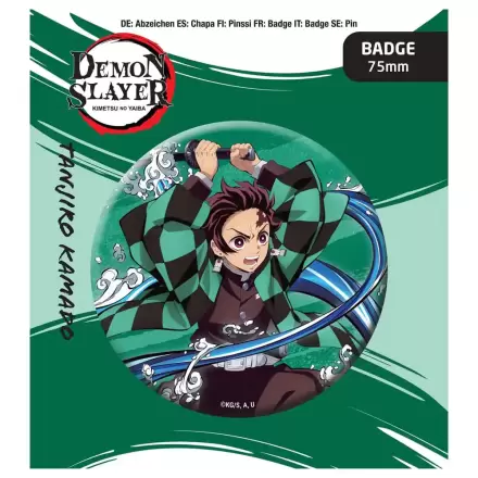 Demon Slayer: Kimetsu no Yaiba Pin Badge Tanjiro Kamado termékfotója