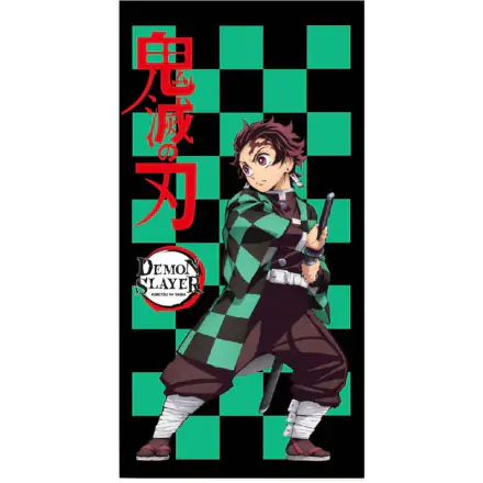 Demon Slayer Kimetsu no Yaiba Tanjiro Kamado microfibre beach towel product photo