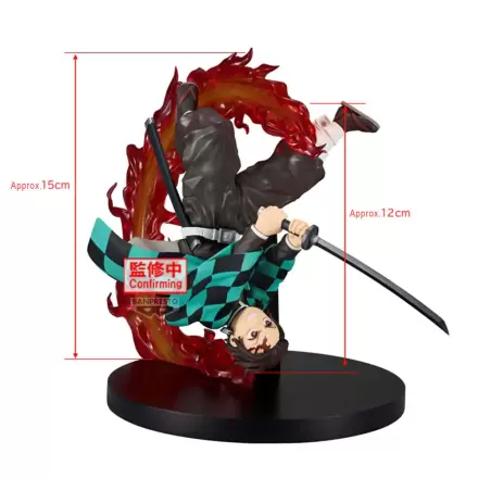 Demon Slayer Kimetsu no Yaiba Vibration Stars Tanjiro Kamado figure15cm termékfotója