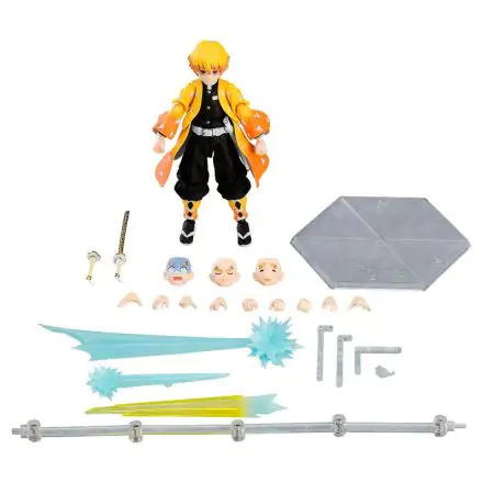 Demon Slayer: Kimetsu no Yaiba Figma Action Figure Zenitsu Agatsuma DX Edition 13 cm product photo