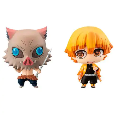 Demon Slayer Kimetsu no Yaiba Zenitsu and Inosuke pack 2 figures 7cm product photo