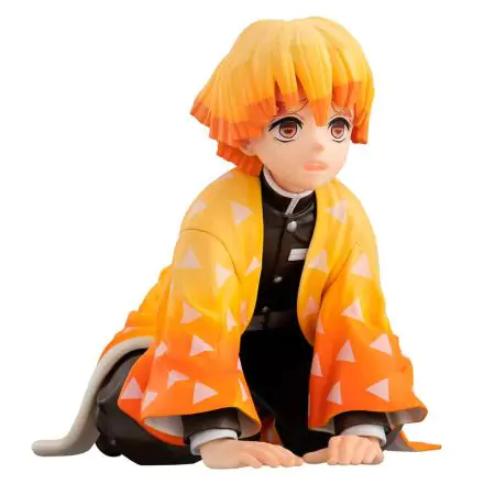 Demon Slayer Kimetsu no Yaiba Zenitsu Palm Size Edition Deluxe statue 7cm product photo