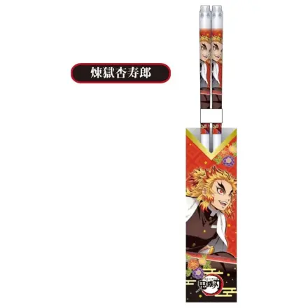 Demon Slayer Kyojuro Rengoku Clear Chopsticks 21 cm product photo