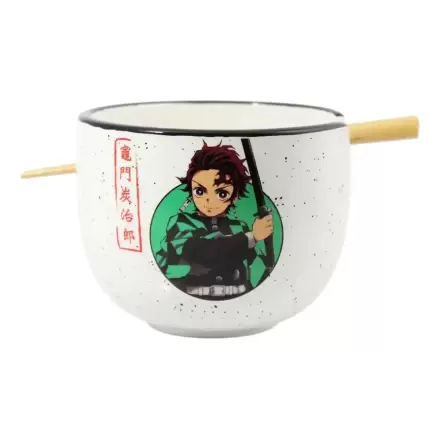 Demon Slayer Ramen Bowl with Chopsticks Tanjiro 414 ml termékfotója