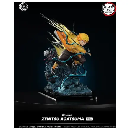 Demon Slayer Zenitsu Agatsuma Statue Ikigai 1/6 By Tsume 41cm product photo