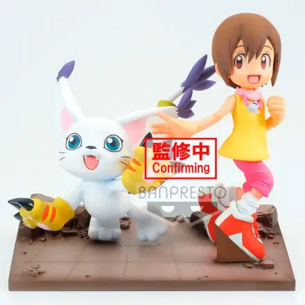 Digimon Adventure Adventure Archives Hikari and Tailmon figure 12cm termékfotója