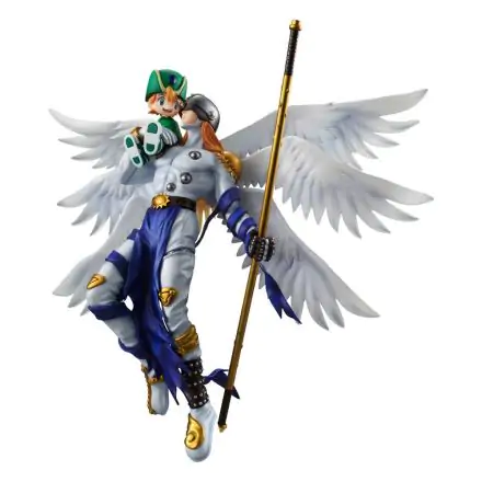 Digimon Adventure G.E.M. Series PVC Statue Angemon & Takaishi Takeru 22 cm product photo