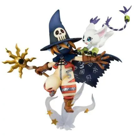 Digimon Adventure G.E.M. Series PVC Statue Wizardmon & Tailmon 18 cm product photo