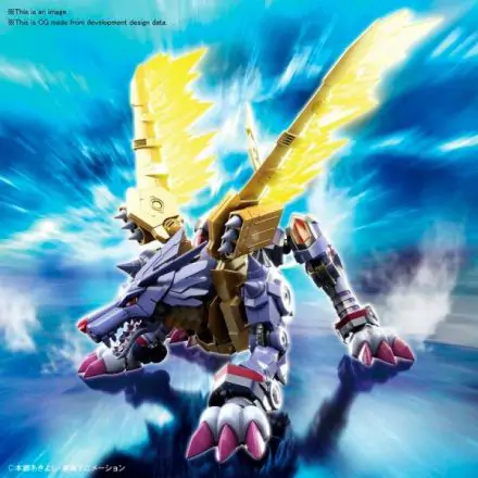 Digimon Metal Garurumon Model Kit figure 14cm product photo