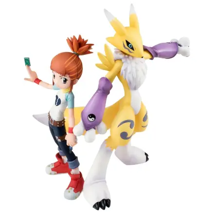 Digimon Tamers G.E.M. Series PVC Figure Renamon & Ruki Makino 13 cm (Repeat) product photo