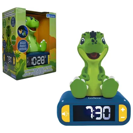 Dinosaur 3D night light digital alarm clock product photo