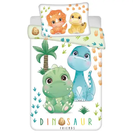 Dinosaur Friends Kids' Toddler Duvet Cover product photo
