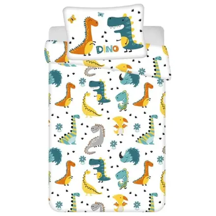 Dinosaur Roaring Colors Toddler, Preschool Duvet Cover product photo