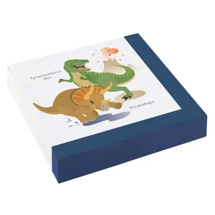 Dinosaur Napkins 20-count 33x33 cm product photo