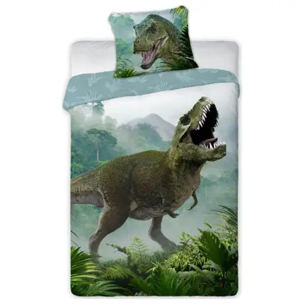 Dinosaur T-Rex Forest Duvet Cover product photo