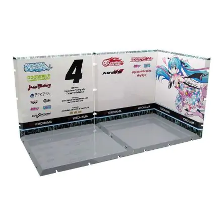 Dioramansion 150 Decorative Parts for Nendoroid and Figma Figures Racing Miku 2019 (Pit A) product photo
