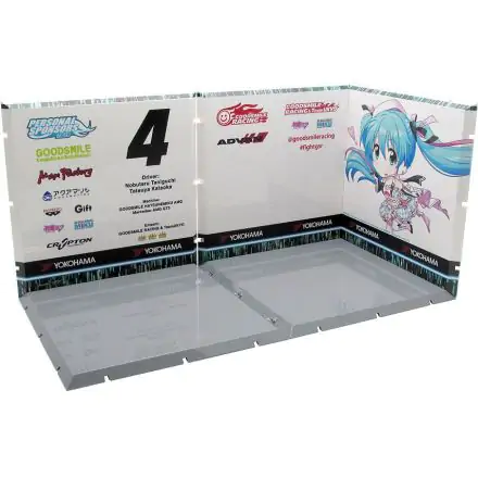 Dioramansion 150 Decorative Parts for Nendoroid and Figma Figures Racing Miku 2019 (Pit D) product photo