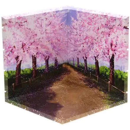 Dioramansion 200 Decorative Parts for Nendoroid and Figma Figures Cherry Blossom Road product photo