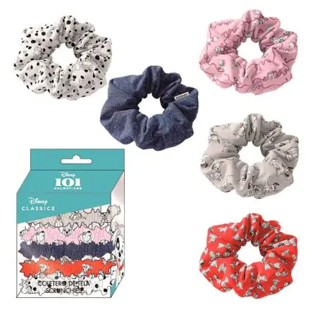 Disney 101 Dalmatians assorted blister 5 hair ties product photo