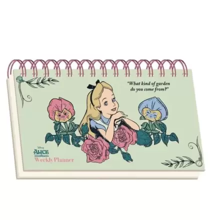 Disney Alice in Wonderland Weekly planner termékfotója