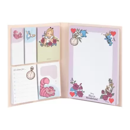 Disney Alice in Wonderland Sticky notes notebook termékfotója