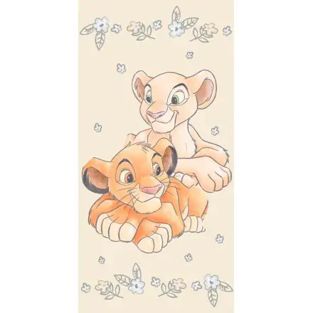 Disney The Lion King Bath Towel, Beach Towel Yellow 70*140cm product photo