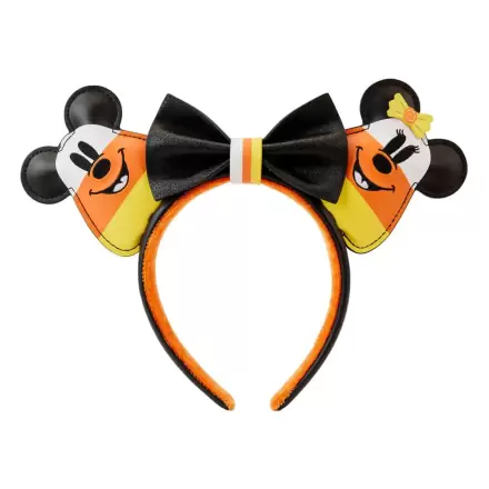 Disney by Loungefly Ears Headband Candy Corn Mickey & Minnie Ears product photo