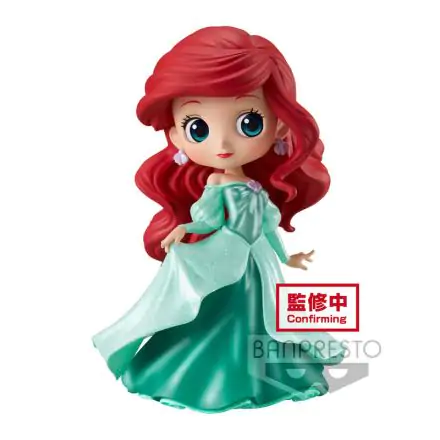 Disney Q Posket Mini Figure Ariel Princess Dress Glitter Line 14 cm termékfotója
