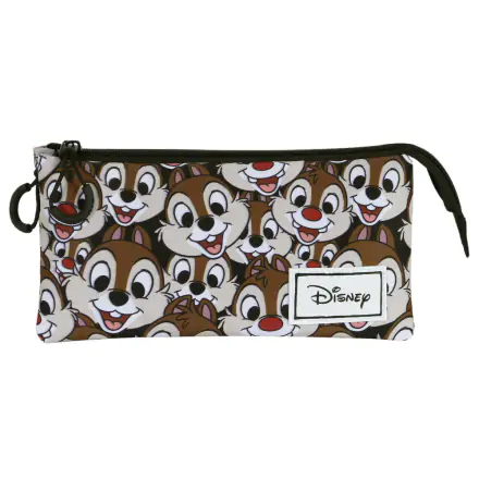 Disney Chip and Dale Chip y Chop Nutt triple pencil case product photo