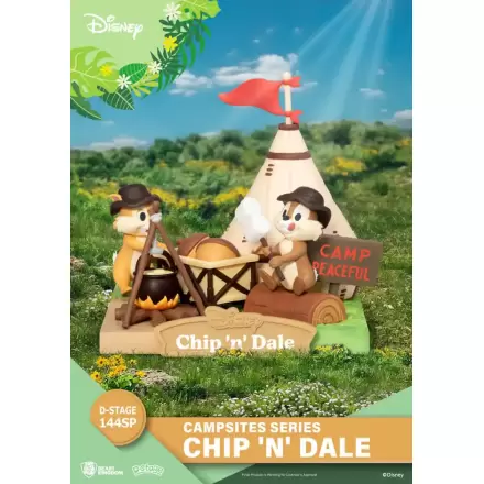 Disney D-Stage Campsite Series PVC Diorama Chip & Dale Special Edition 10 cm termékfotója