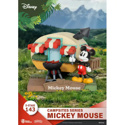 Disney D-Stage Campsite Series PVC Diorama Mickey Mouse 10 cm product photo