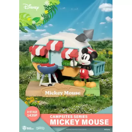 Disney D-Stage Campsite Series PVC Diorama Mickey Mouse Special Edition 10 cm product photo