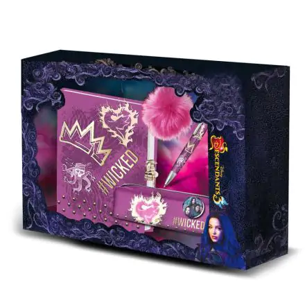 Disney Descendants 3 Cool diary + pencil case + pen set product photo