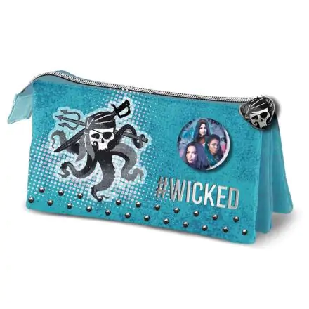 Disney Descendants 3 Green triple pencil case product photo